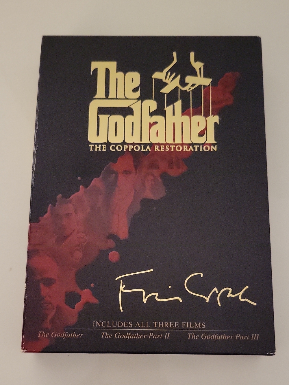 The Godfather Trilogy - The Coppola Restoration (Black/Red)
